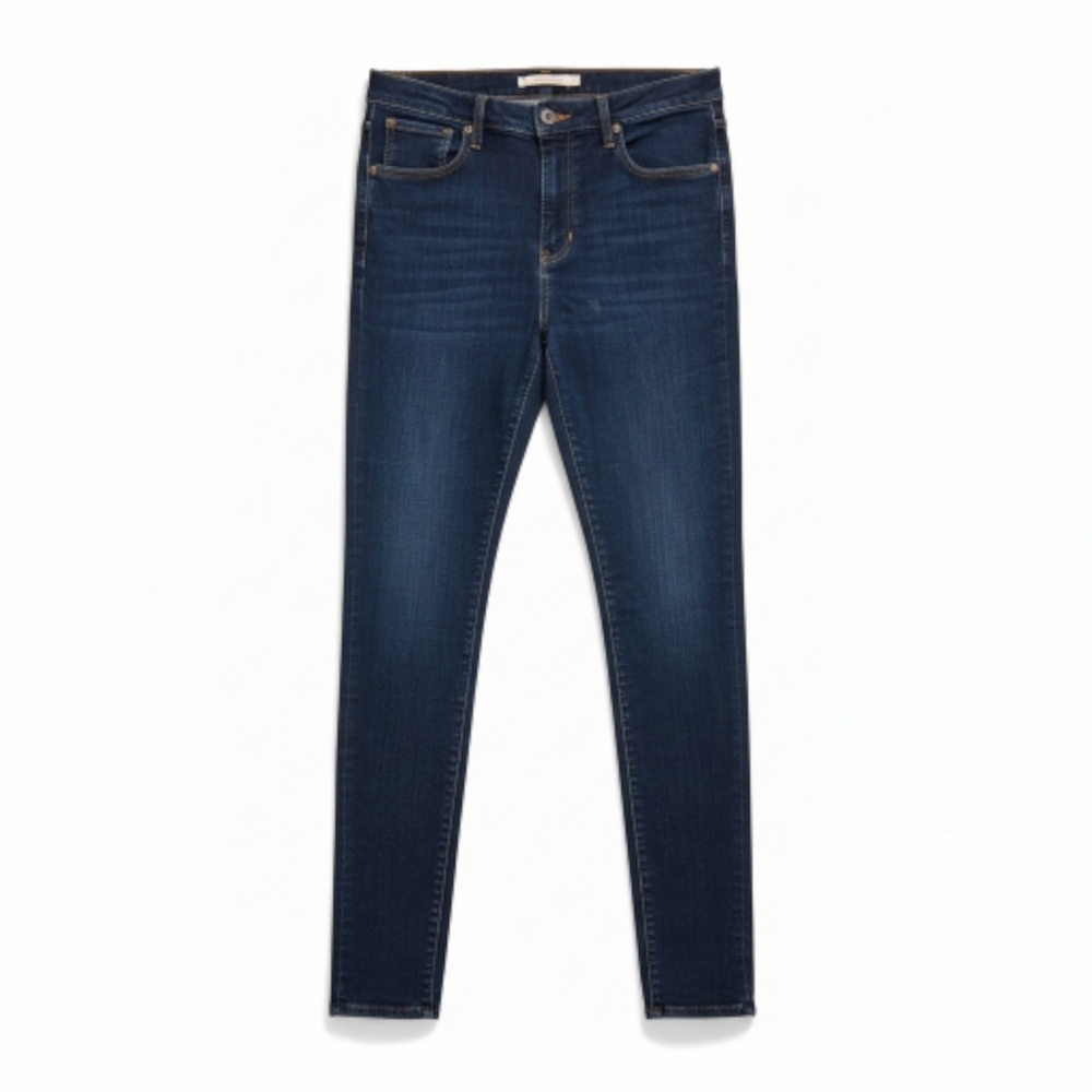 Levi's 720 High Rise Women's Deep Indigo Super Skinny Jeans 32/30